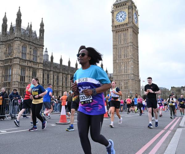 London Landmarks Half Marathon 2025 Target Ovarian Cancer